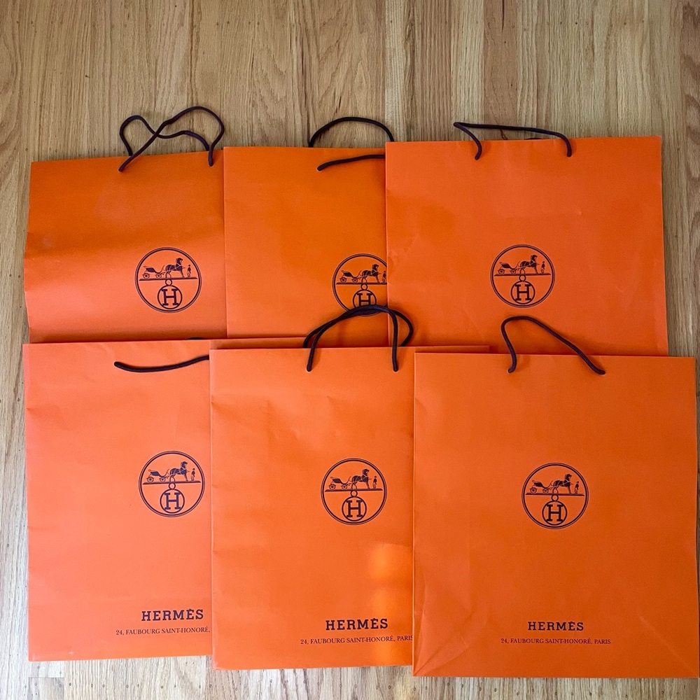 Hermes shopping bags